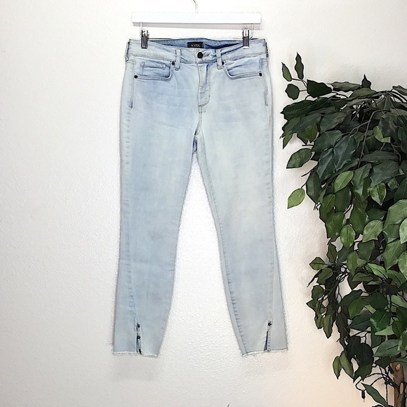 NYDJ AMI Skinny Ankle Star Detail Jeans - Picture 1 of 7